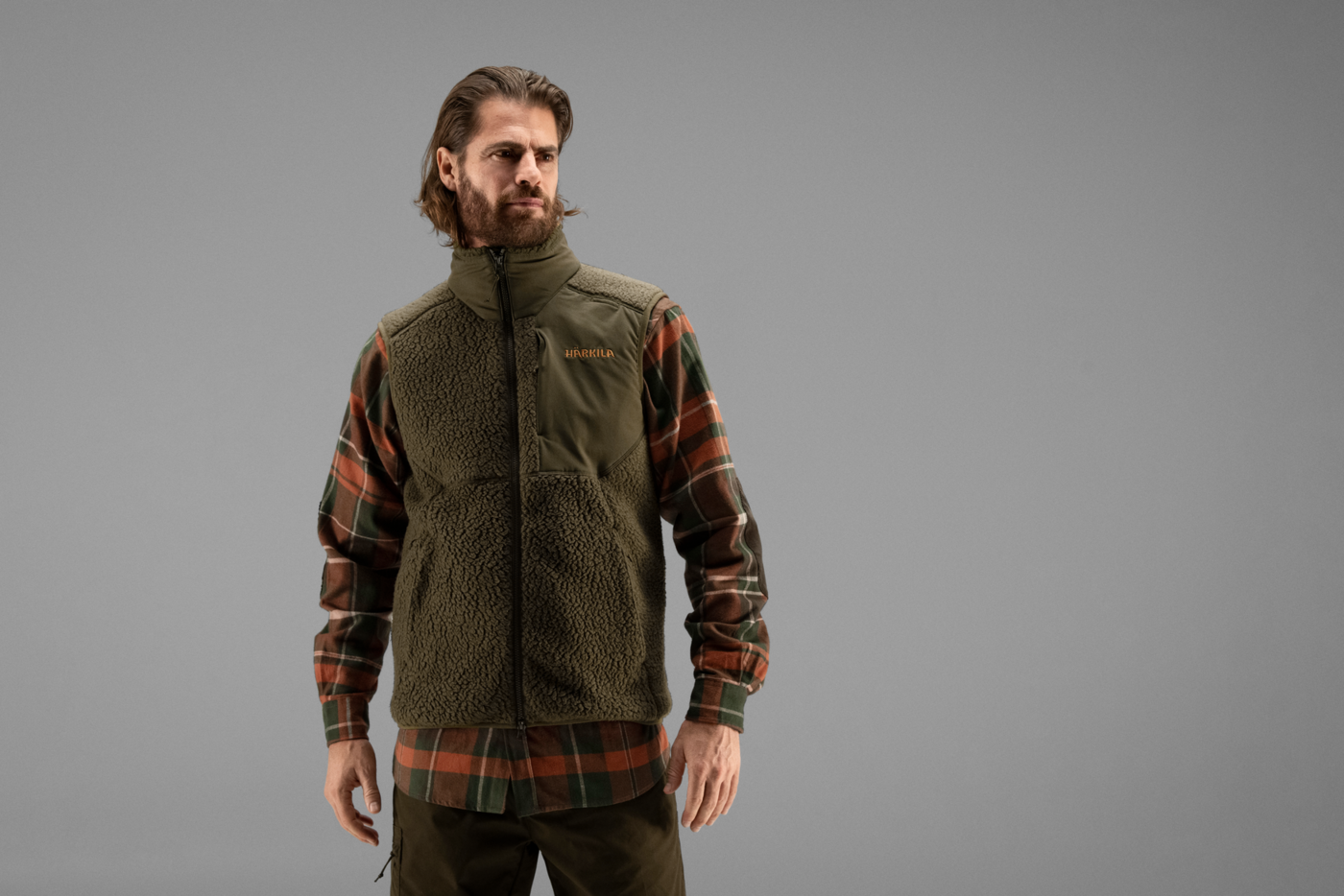 Härkila Polar Fleece Väst Herr