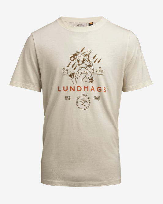 Lundhags Järpen Printed T-shirt herr